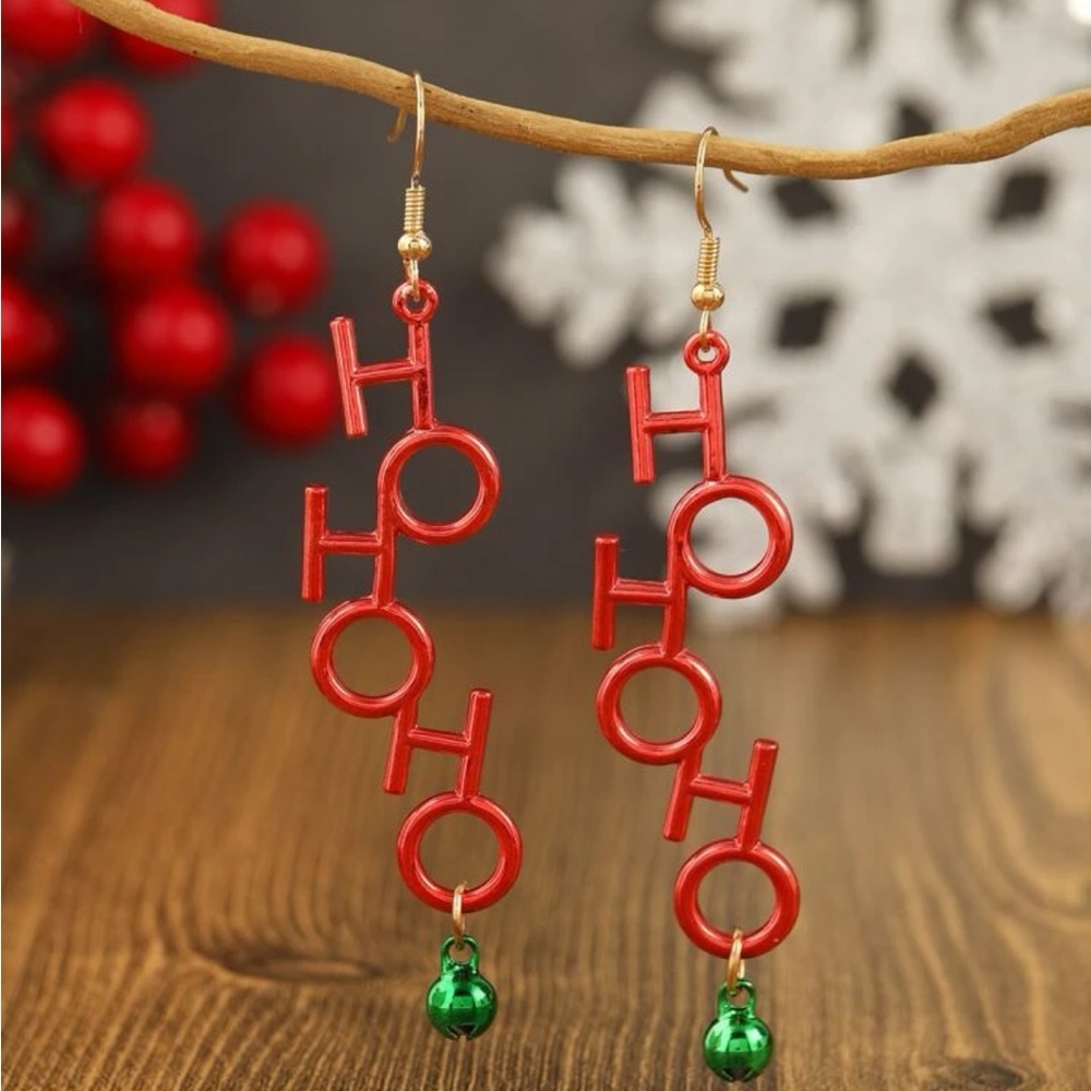 Holiday earrings